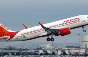 air india plane