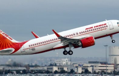 air india plane