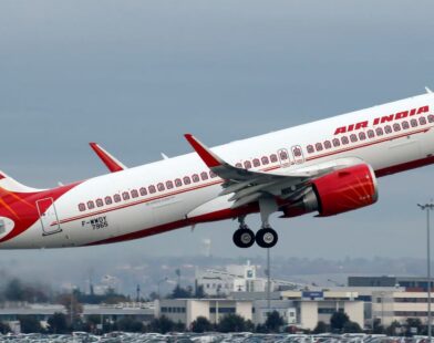 air india plane