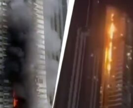 fire in dubai