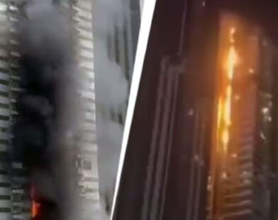 fire in dubai