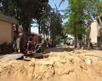hamas under grpund tunnel