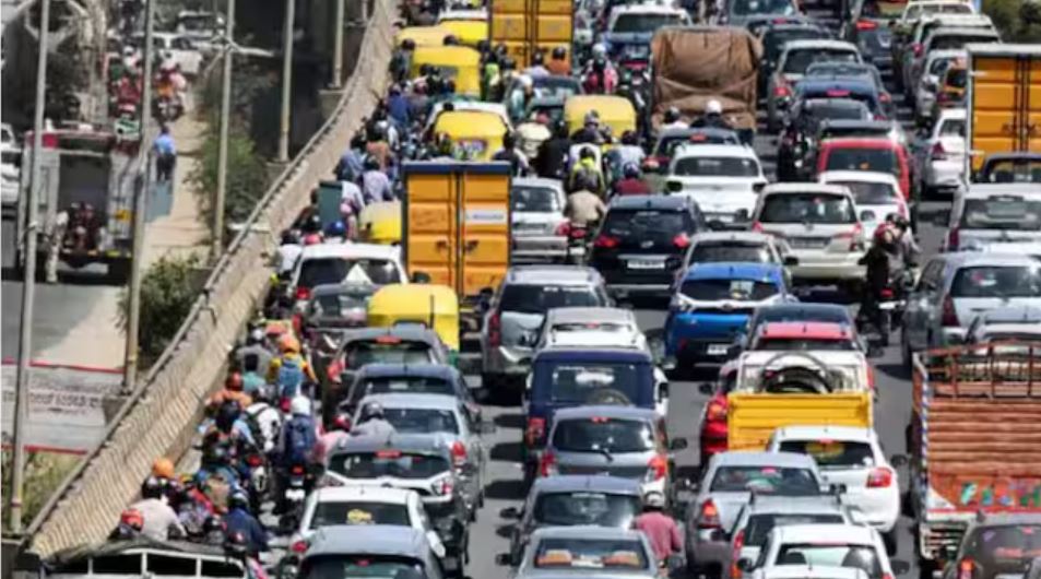 indore traffic jam