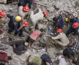 kerala building collapsed
