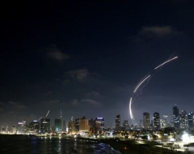 missile attack in israel