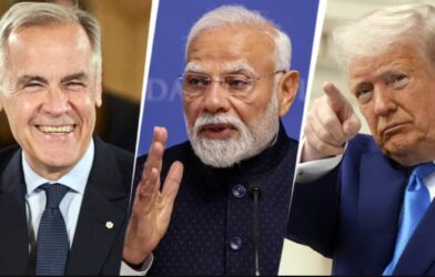 trump modi and carni