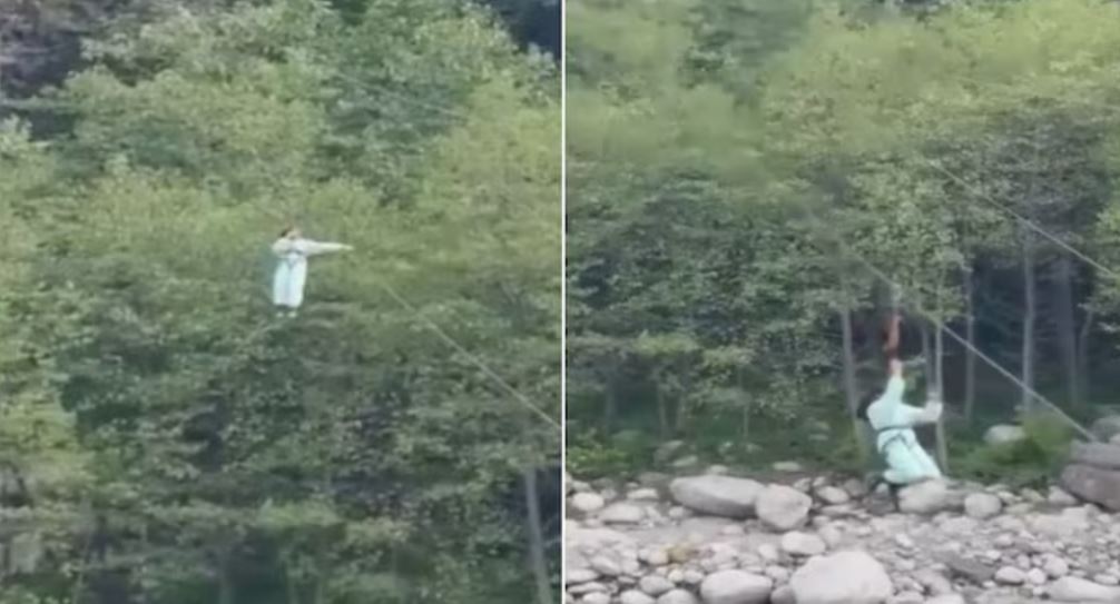 zipline accident