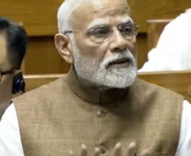 PM Modi in Parliament