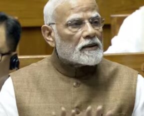 PM Modi in Parliament
