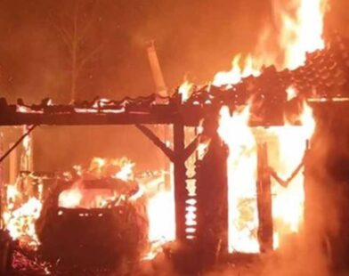fire televison set