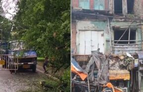 house damage