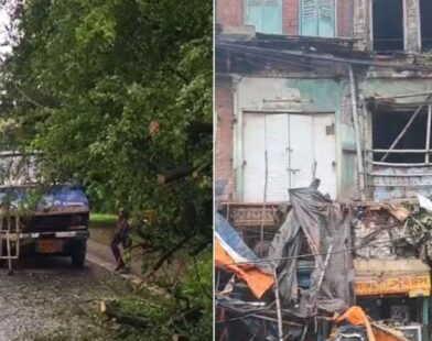 house damage