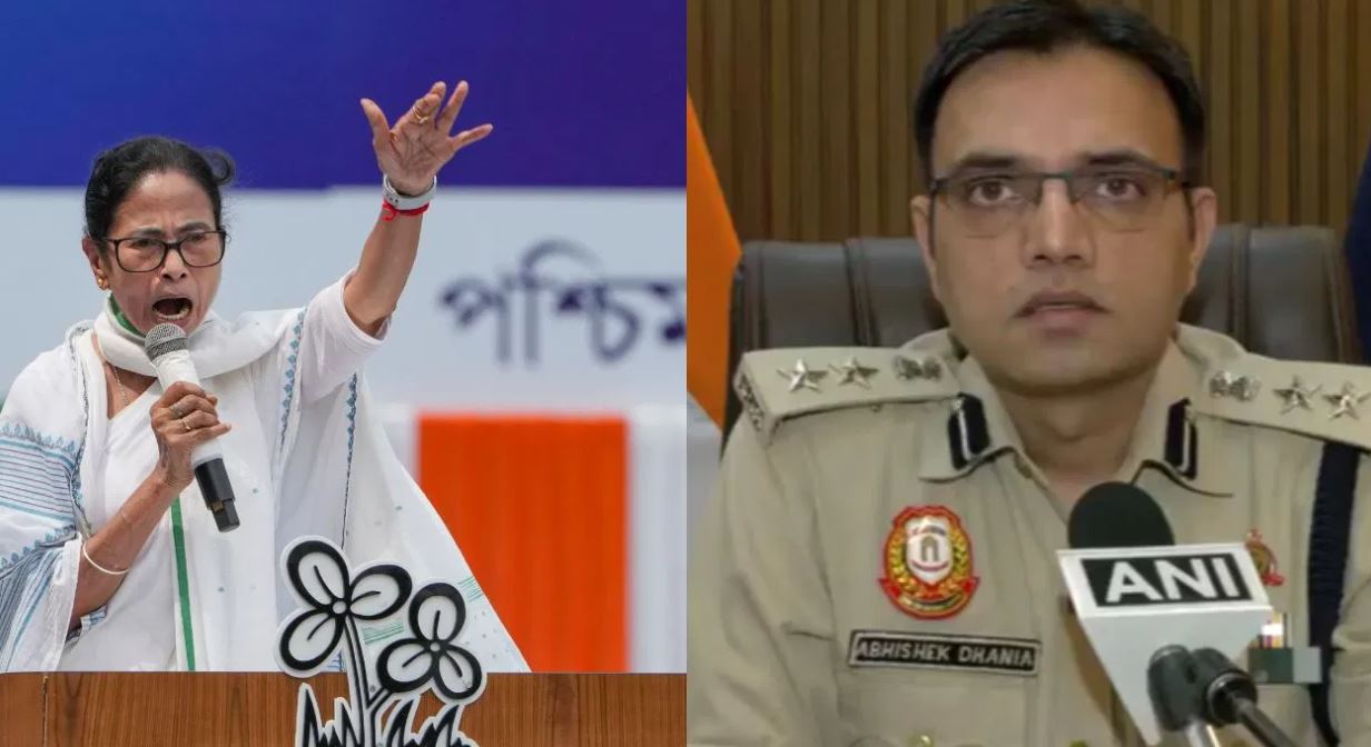 mamata banerjee and deli police