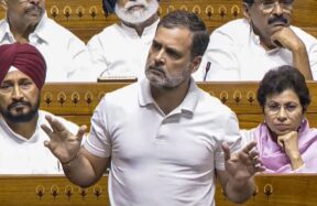 rahul gandhi in parliament