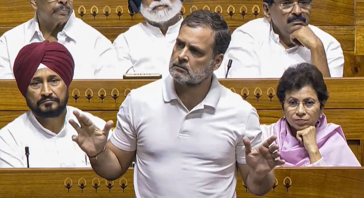 rahul gandhi in parliament