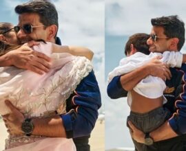 shubhanshu shukla with wife