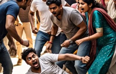student beaten up