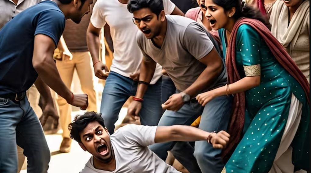 student beaten up
