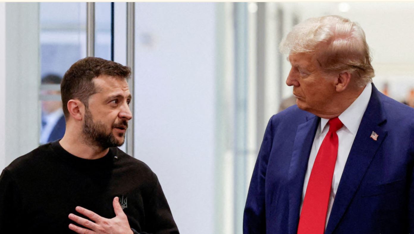 ukrainee president and donald trump