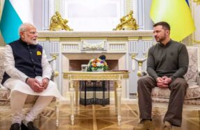 modi and Ukriane president