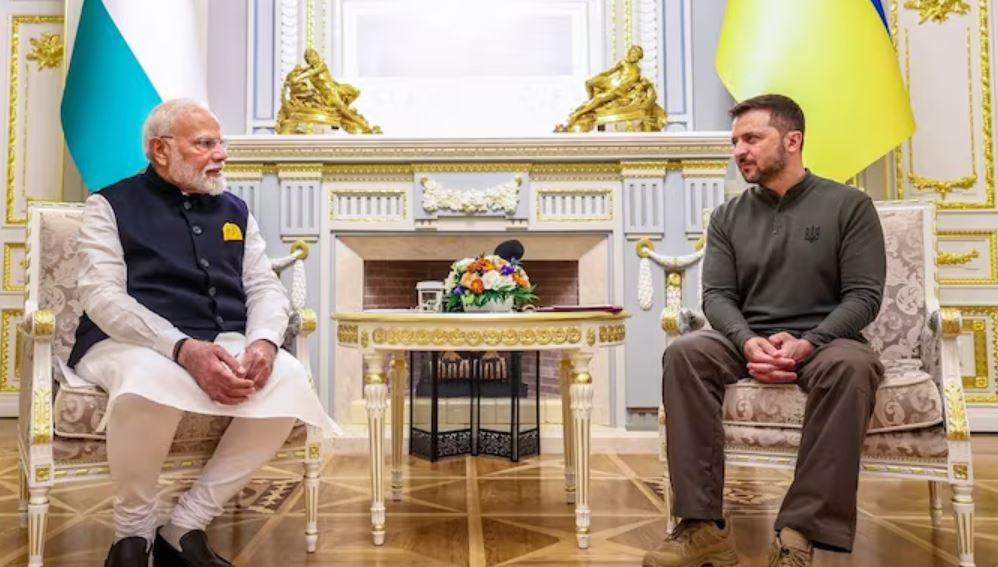 modi and Ukriane president