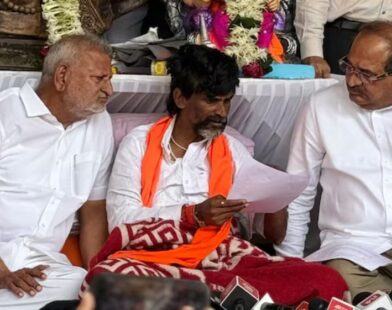 hunger strike maratha