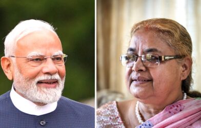 modi and sushila karki