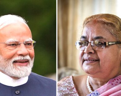 modi and sushila karki