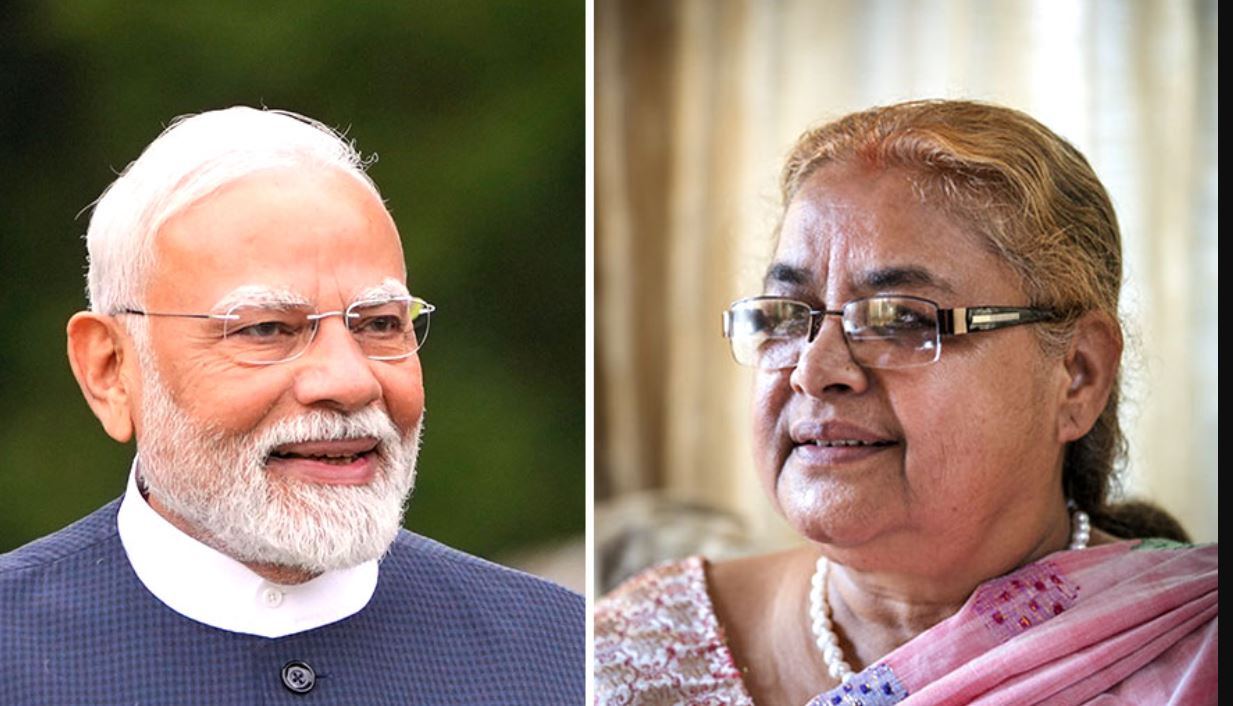 modi and sushila karki