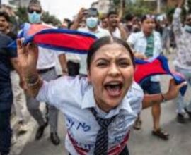 nepal protest a