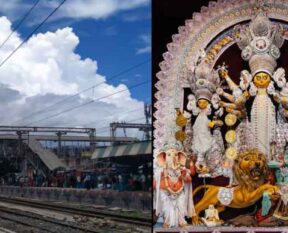 weather update durapuja