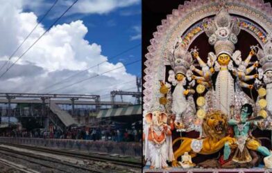 weather update durapuja