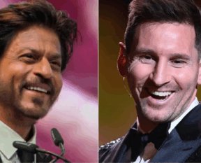 shah rukh khan and messi