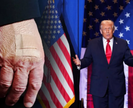 donald trump bandage