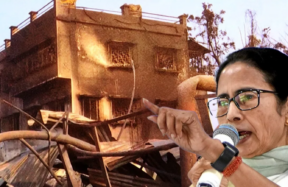 mamata banerjee and anandapur fire