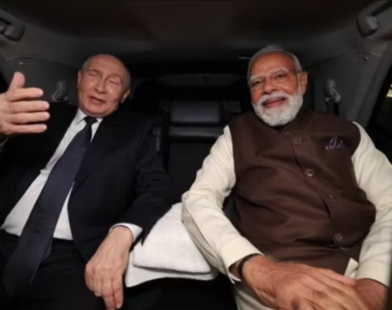 modi and putin a