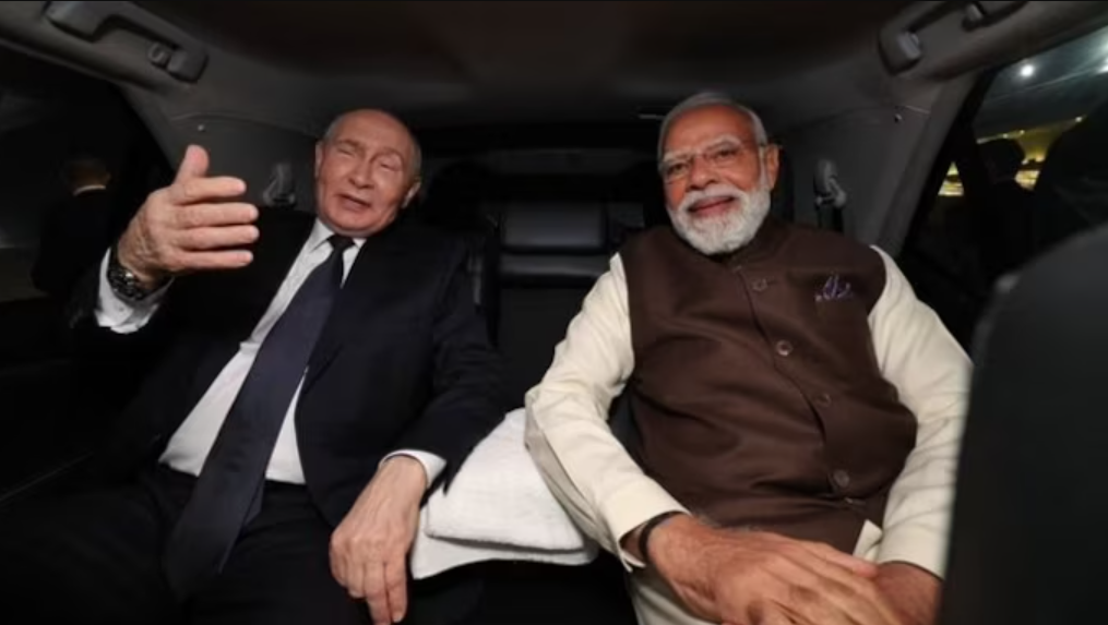 modi and putin a