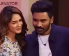 mrunal thakur and dhanush