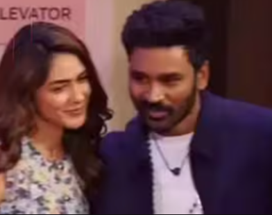 mrunal thakur and dhanush