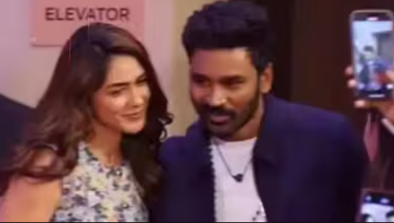 mrunal thakur and dhanush