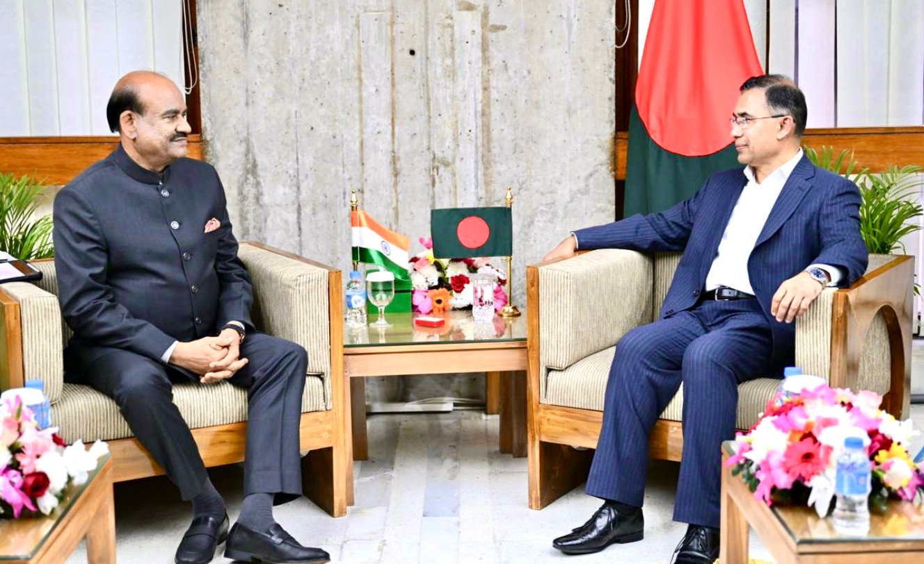 om birla and bangladesh pm