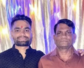 rinku singh and his father