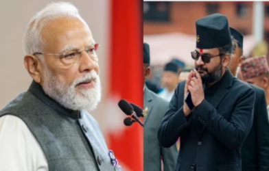 PM Modi and balen shah