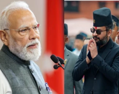 PM Modi and balen shah