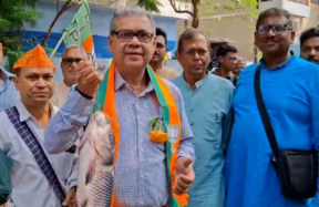 bjp candidate with katla machbjp candidate with katla mach