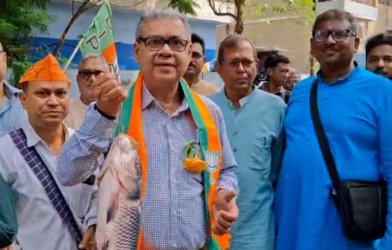 bjp candidate with katla machbjp candidate with katla mach