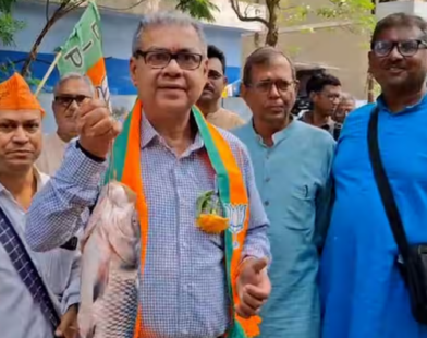 bjp candidate with katla machbjp candidate with katla mach