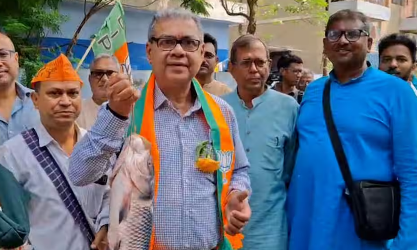 bjp candidate with katla machbjp candidate with katla mach