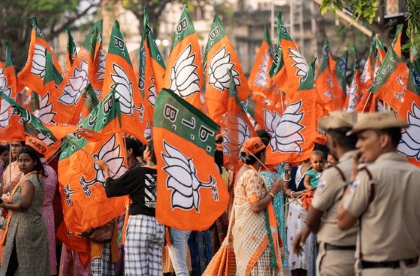 bjp flags