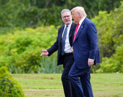 donald trump and starmer